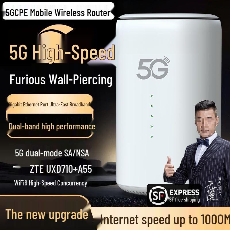 Портативный наружный CPE 5G WiFi6, SIM-карта не требуется