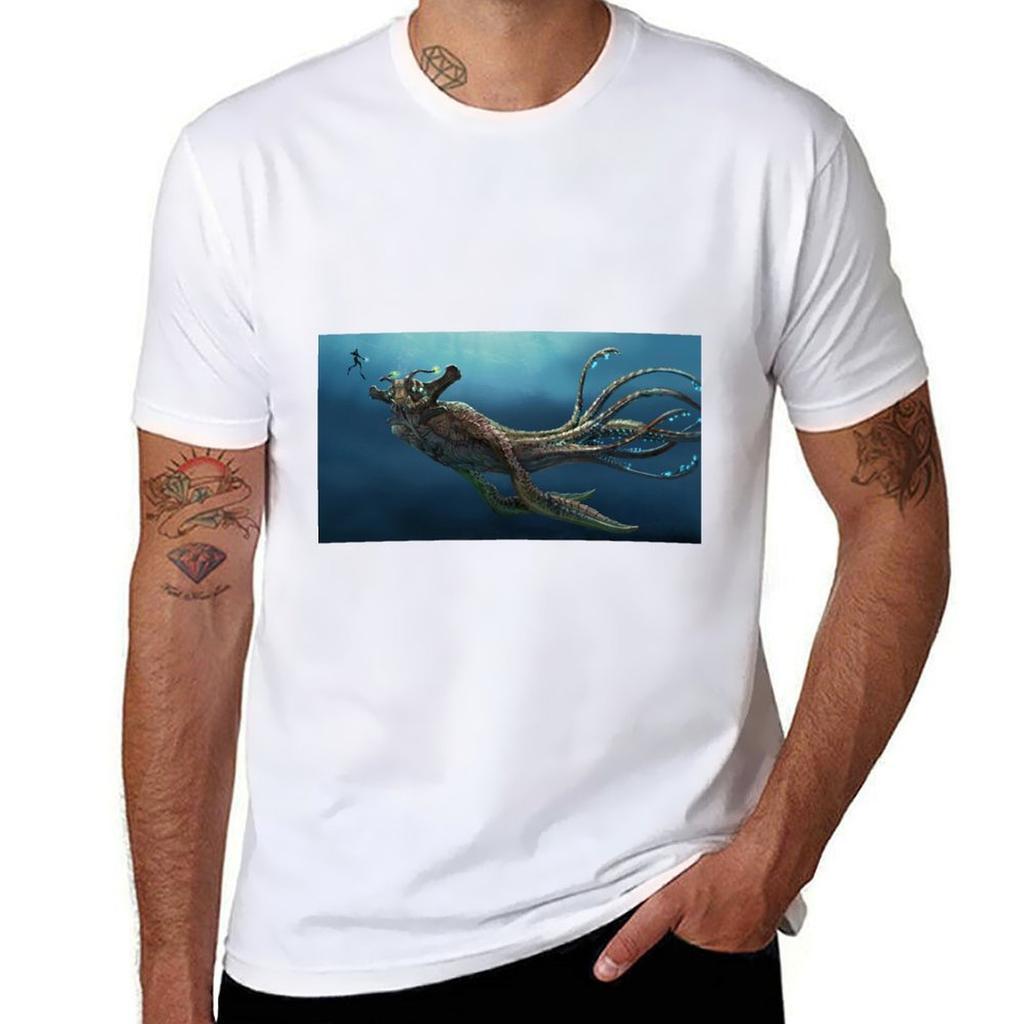 Sea Emperor Transparent T-Shirt Fashion Casual Short Sleeve T-Shirt