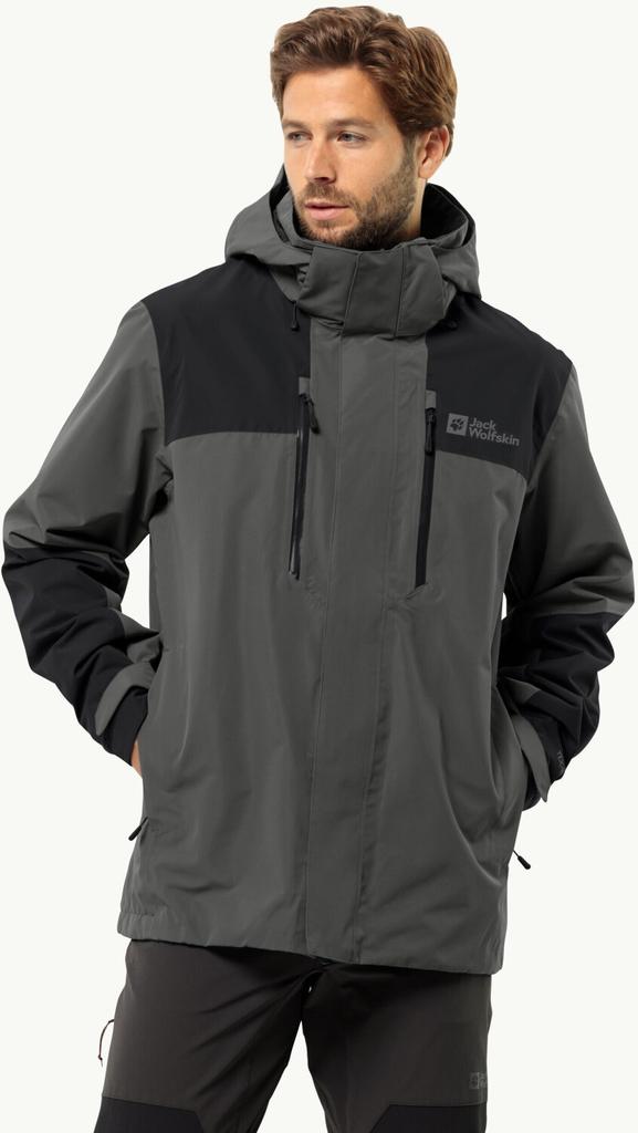 Куртка Jack Wolfskin Jasper 2l Jkt M (1108373) сланец