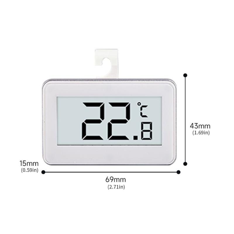 Цифровой измеритель температуры Мгновенное устройство отслеживания окружающей среды Корпус из АБС-пластика для мониторинга климата в помещении