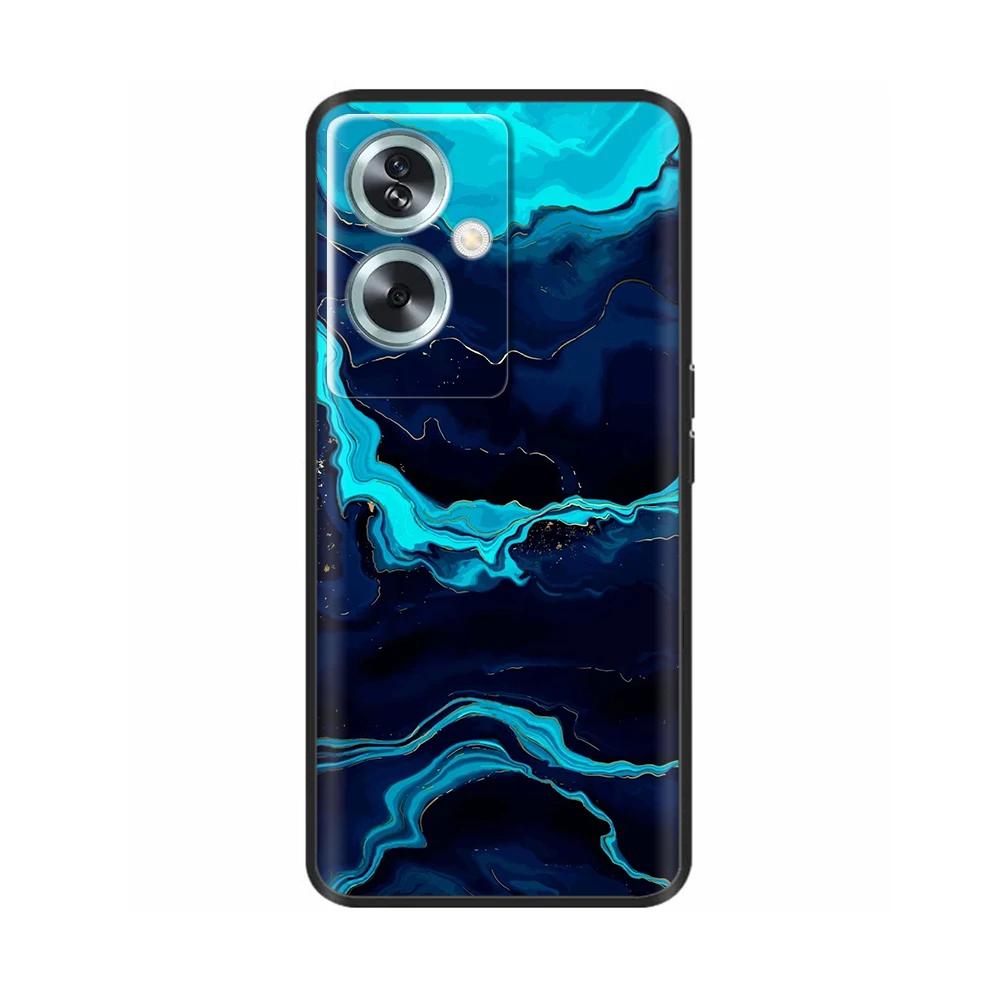Крашеный чехол для Oppo A79 A78 Мягкий черный чехол для телефона для Oppo A79 A78 4G 5G OppoA79 CPH2553 Мягкий силиконовый защитный чехол-оболочка