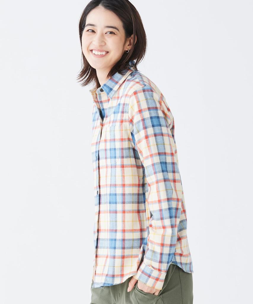 Рубашка LLB Scotch Plaid Flannel Shirt Japan Fit S MacRae Hunting Modern Multicolor 1000247328 женская