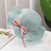 Summer children's sun hat spot straw hat bag cover children's sunscreen beach hat straw sun hat