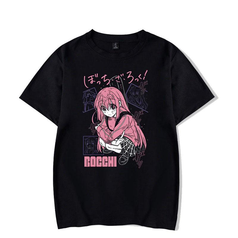 Classic Special TShirt Bocchi the Rock Gotou Hitori Shirt Anime Comfortable Hip Hop Graphic T Shirt Short Sleeve Tees