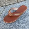 Flip Flops Summer New Round Toe Clip Toe Non-slip Wear-resistant Pumps