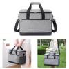 30L Insulated Cooler Bag Leakproof Lunch Cooler Tote Shoulder Bag for Picnic Beach Trip Camping