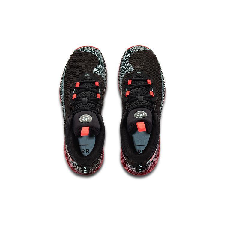 Under Armour Кроссовки Curry 1 HOVR Splash Черно-красные Мужские 3024719-001