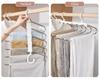 Multifunctional Hanger Folding Pants Storage Rack Clothes Organizer Hangers Save Wardrobe Space Bedroom Closets Organizer