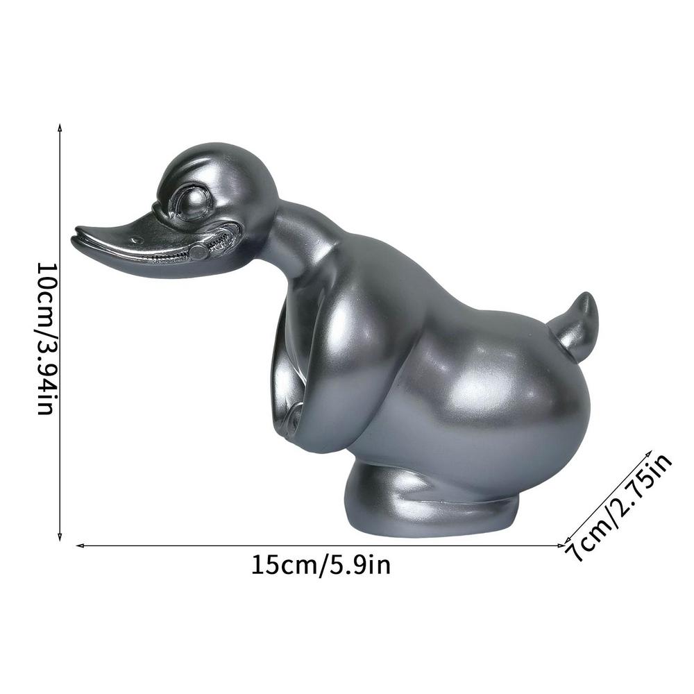 Украшение на капот автомобиля Angry Duck, автомобильная скульптура из смолы, приборная панель автомобиля, прочный декор в виде утки для автомобиля, мотоцикла, аксессуары