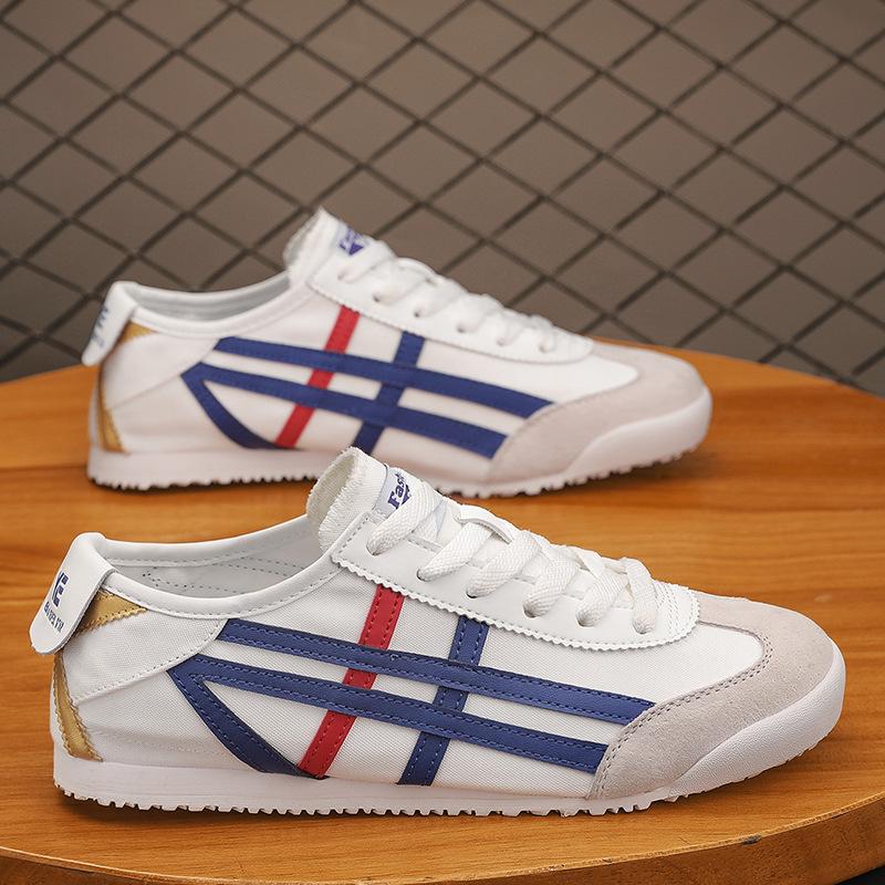 Мужская обувь летняя дышащая парусиновая обувь новая универсальная тонкоподошвенная обувь Форреста Гампа популярная повседневная спортивная обувь мужская