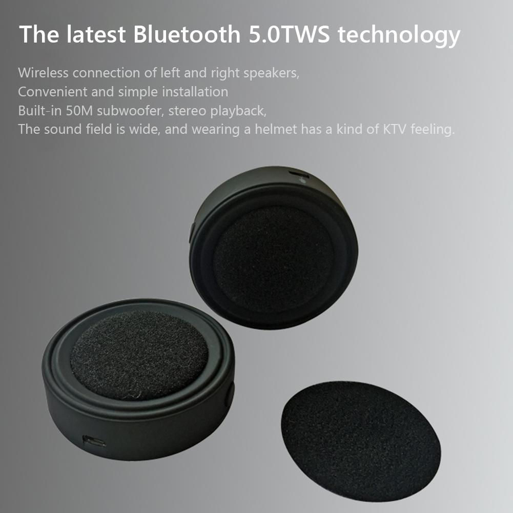 Беспроводная гарнитура Водонепроницаемые наушники Handsfree BT17 Совместимость с Bluetooth 5.0+EDR для мотоциклетного интеркома