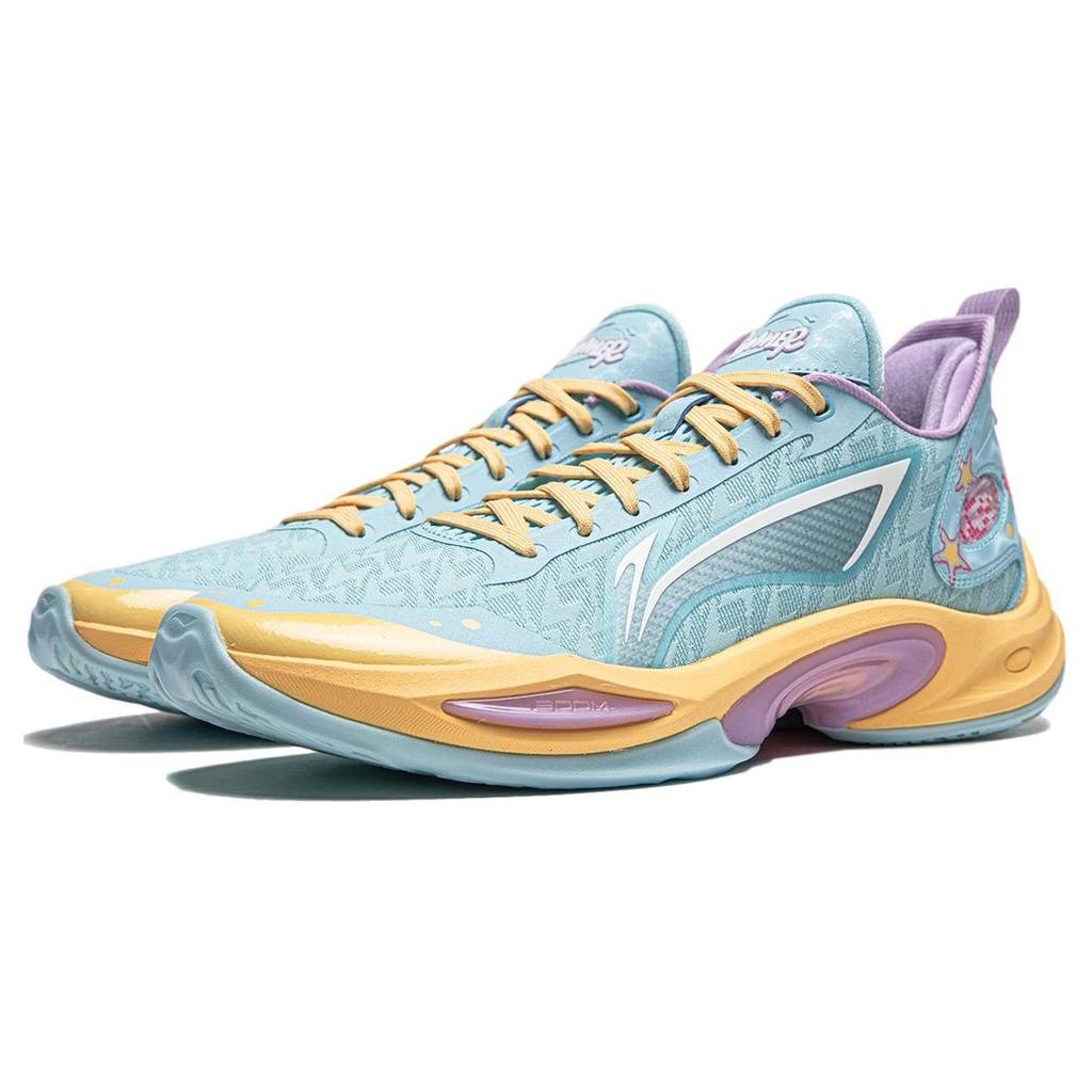 Баскетбольные кроссовки Li Ning Super Light 2024 Мужские Низкие Ice Refreshing Blue ABAU011-7
