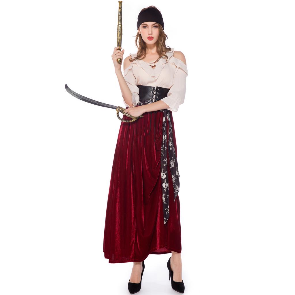 Halloween Costume Cospay Costume Female Pirate Costume 2025 Stage Costume