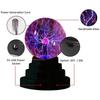 Zerodis Plasma Ball Light USB Globe Night Touch Sensitive Lightning USB/Battery Magic Creative Creative Desktop Decoration for Office, Kids Chi