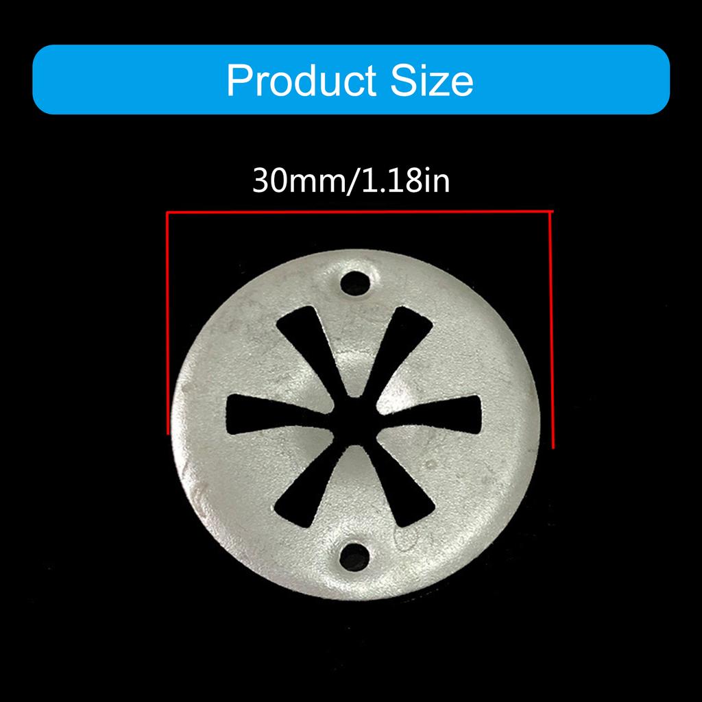 Зажимы для теплозащитного экрана Зажимы для теплозащитного экрана выхлопной системы Металлические стопорные звездообразные шайбы Крепления для теплозащитного экрана днища 30 мм