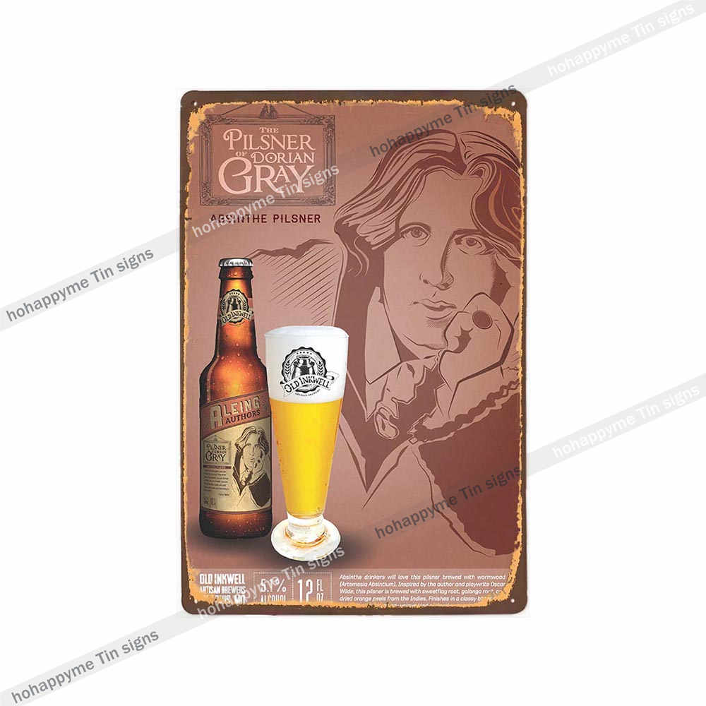 Металлические постеры Пиво Знаки Алкоголь Винтажные Декоративные Таблички Для Стены Бар Паб Клуб Кухня Спальня Ретро Табличка Домашний Декор 20x30см