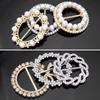 Luxury Brooches Crystal Shirt T-shirt Fixed Holder Jewelry Accessories Ring Clip  for T-Shirt Party