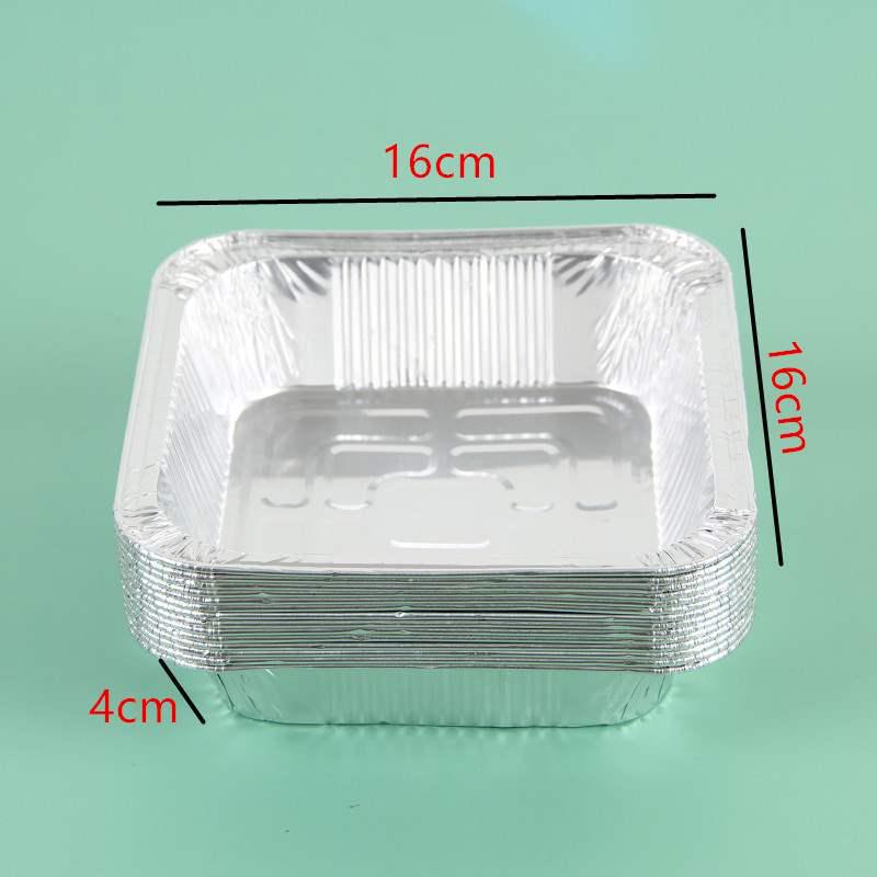 Round Aluminum Foil Pan for Home Use - Air Fryer, BBQ, Baking, and Takeout