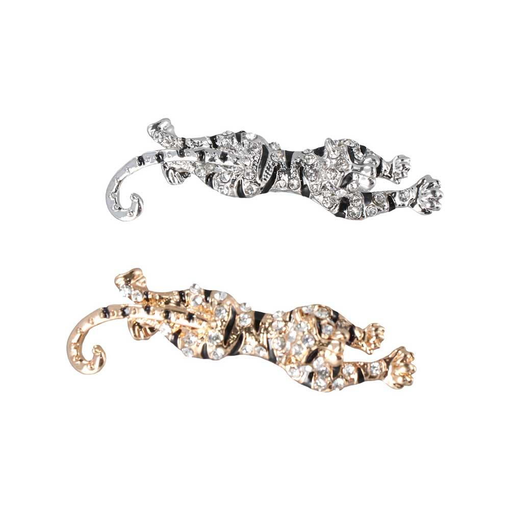 Party Clothes Decoration Animal Fashion Jewelry Korean Style Pin Tiger Brooches Enamel Badges