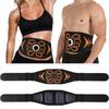 Электрический стимулятор мышц EMS Пояс для тонизирования живота Умный тонер для мышц USB Перезаряжаемый Пояса для похудения тела Домашний фитнес-массажер