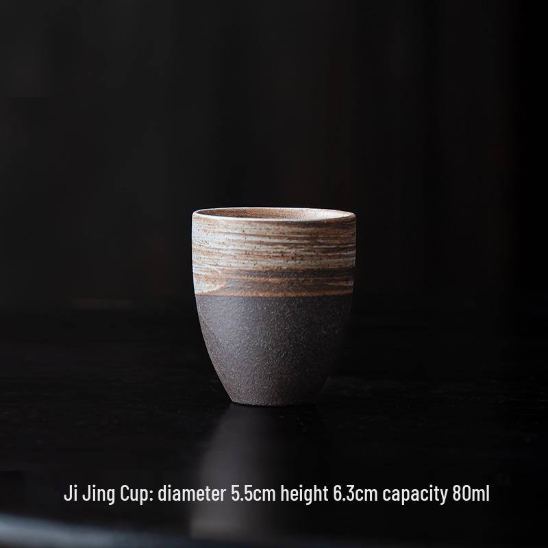 Японская керамическая чайная чашка: Дегустационная чаша Shadow White