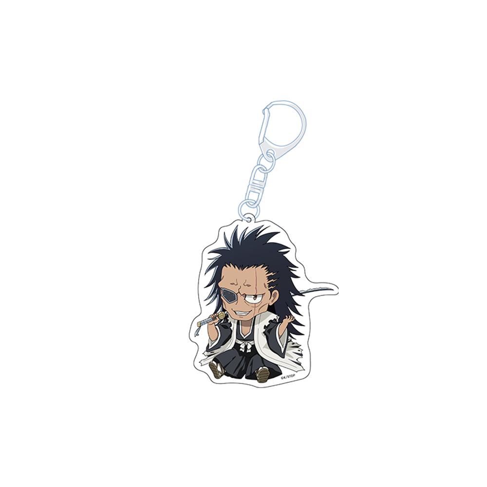 BLEACH Куросаки Ичиго Ямамото Генрюсай Сигэкуни Кучики Рукия Кучики Бьякуя Акриловый брелок Подвеска для сумки Аниме-товары Подарок