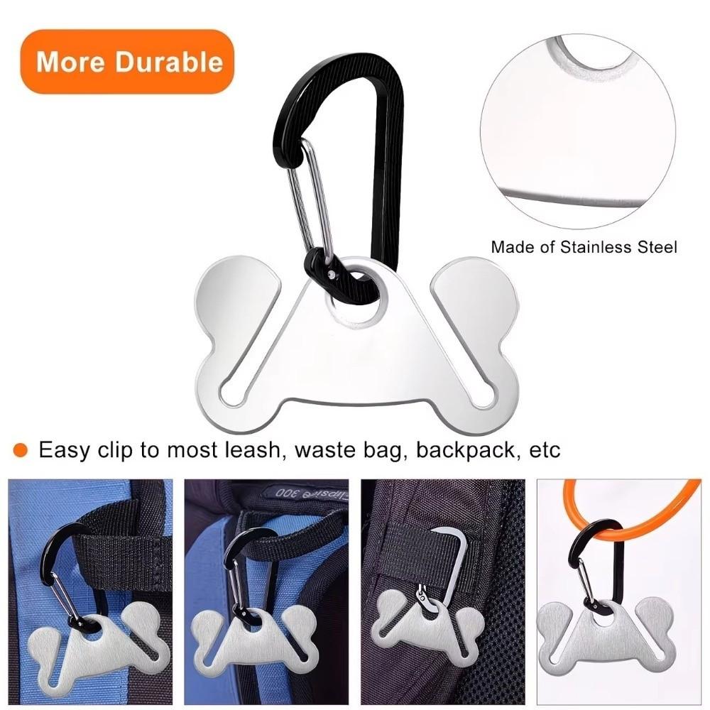 With Clip Poop Bag Holder Cleaning Supplies Dog Accessories Carrier Waste Bag Carrier Outdoor Use