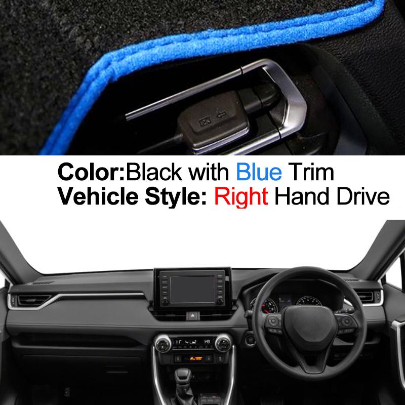 Для Toyota RAV 4 RAV4 Чехол на внутреннюю панель приборов автомобиля, Накладка на центральную консоль, Защита, Автомобильный коврик на приборную панель, Ковер, Солнцезащитный козырек