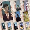 Чехол Rene Magritte Funda для Samsung Galaxy S25 Ultra S9 S10 S20 FE S21 S22 S23 Plus S24 Ultra