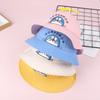 Doraemon Маленький пропеллер Детская рыболовная шапка Сетчатая кепка Мультяшная летняя пляжная шляпа Солнцезащитная шляпа Панама