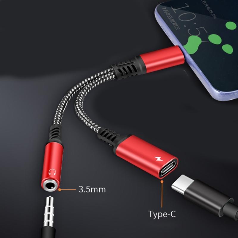 Одновременная зарядка и звук USB C адаптер для чистого звука на телефоне и устройствах