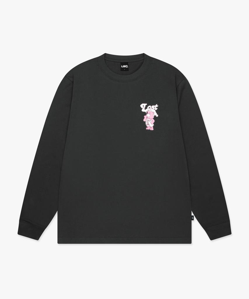 LMC Sleeping Bear Long Slv Tee Charcoal