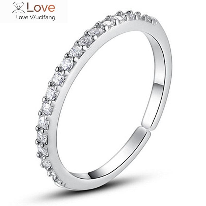 Классическое парное кольцо, простое и универсальное, однорядное циркониевое кольцо, модное циркониевое кольцо, браслет