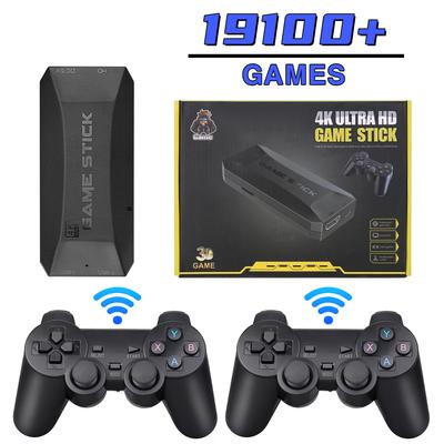 M16 4k Hd TV Game Stick видеоигровая консоль встроенные игры 19100 для беспроводного контроллера Nes/gba ретро портативный игровой плеер