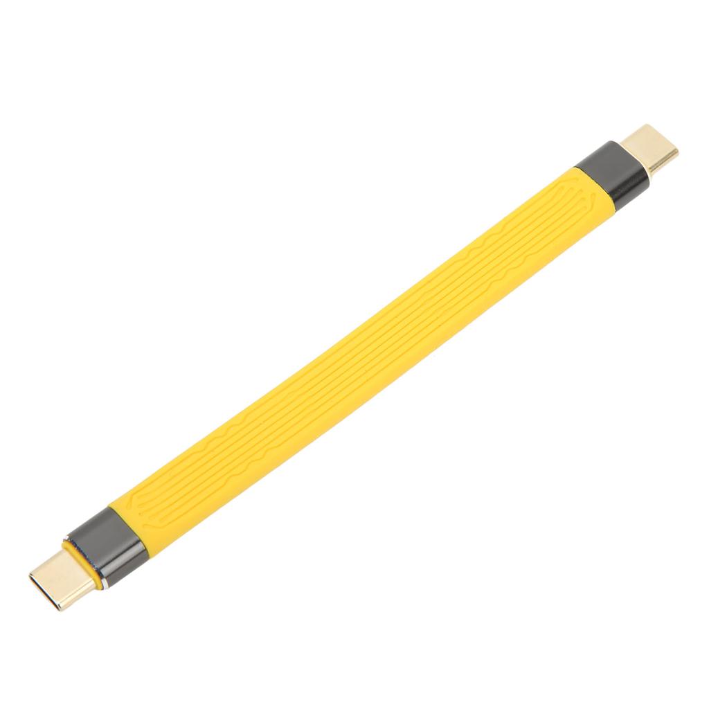 Кабель Type C — Type C 10 Гбит/с Передача данных PD 100 Вт 5 А Быстрая зарядка Папа к папе FPC Кабель для передачи данных Type C 5,1 дюйма