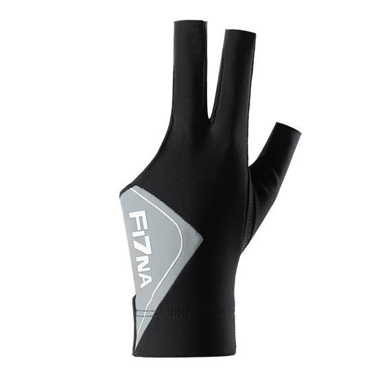 1 шт. Перчатка для бильярда с эластичной застежкой-лентой, регулируемый дизайн, нескользящая, для левой руки, 3 пальца, для бильярда