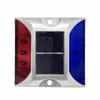 Solar Powered Solar Road Stud Light Outdoor Lighting Portable Traffic Marker Light Durable Square Shape LED Ground Light Highway