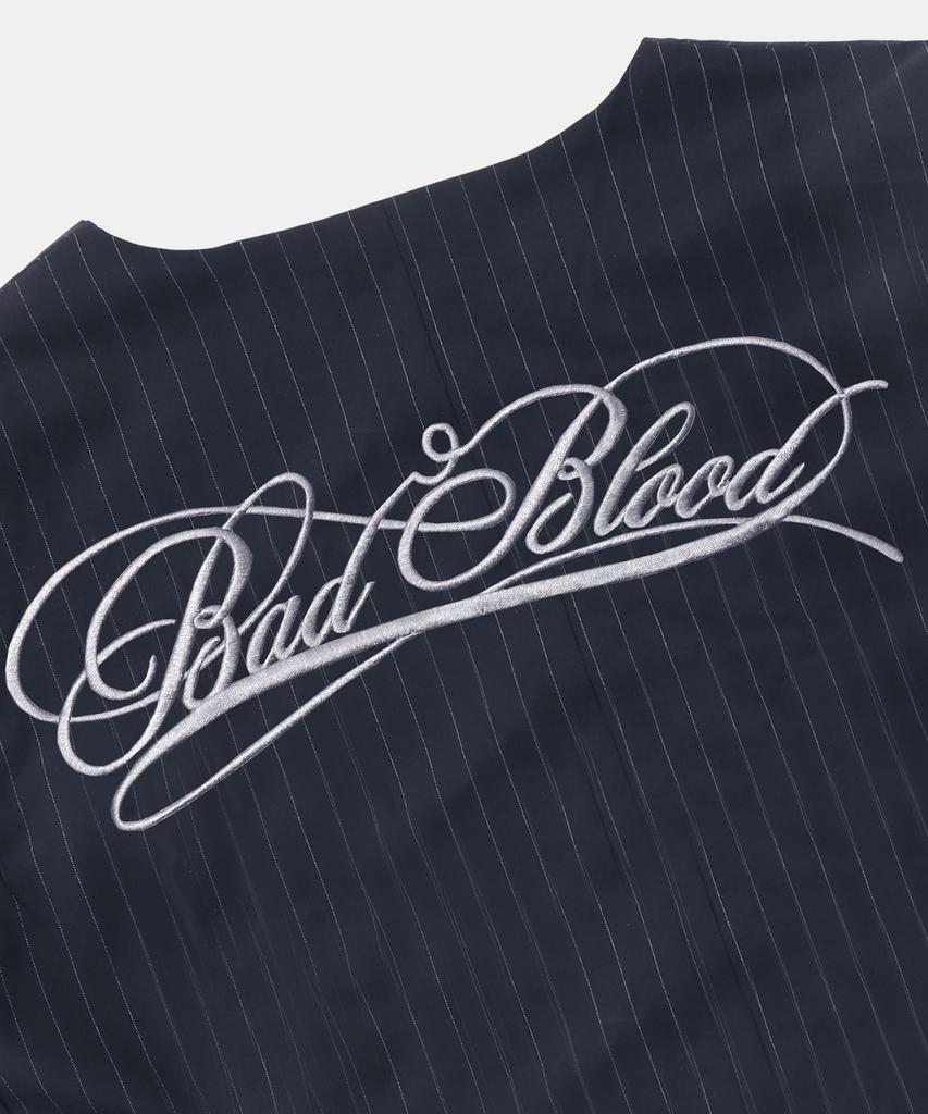 Жилет Badblood Dark Classic - Темно-синий/В полоску