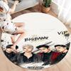 Круглый ковер BIGBANG, Ковер для гостиной, спальни, дивана, игровой комнаты, Декор, Нескользящий коврик для пола