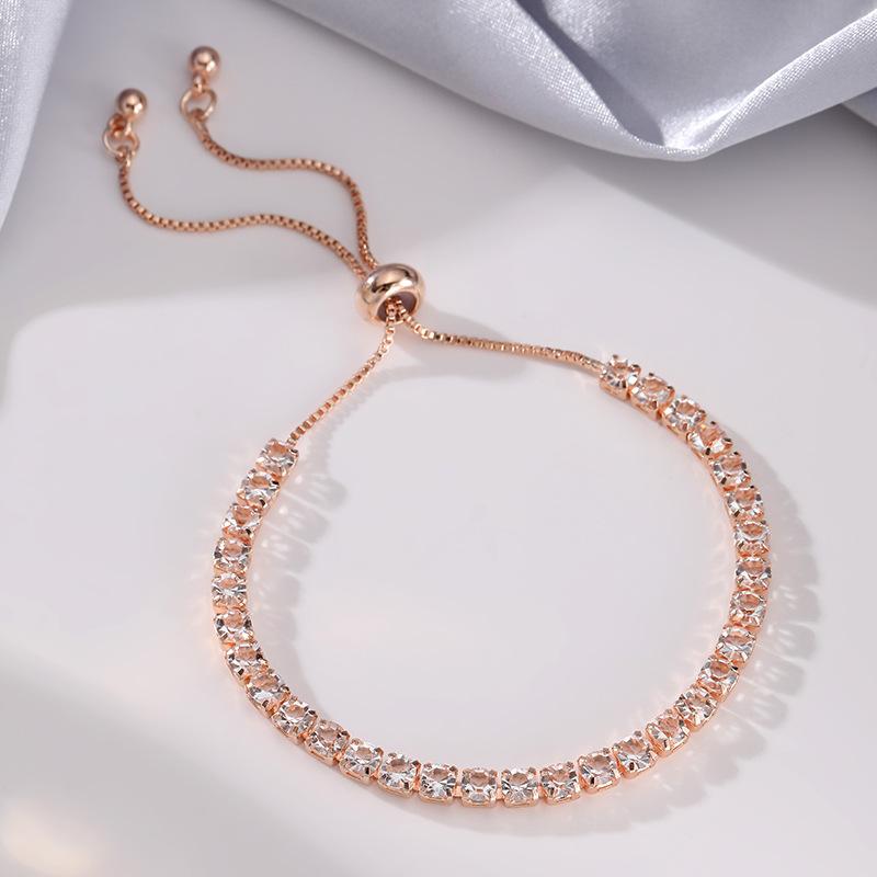 Модный геометрический кристальный регулируемый браслет с бахромой, нишевый, легкая роскошь, персонализированный браслет, ювелирные изделия высокого класса