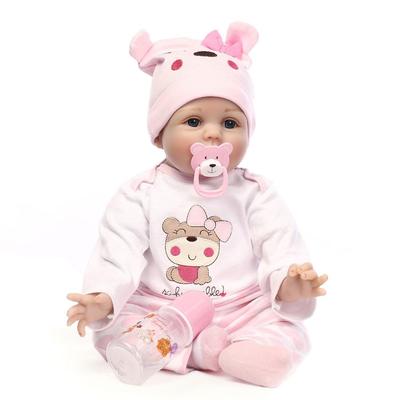 40 см Bebe Realista Reborn Doll Реалистичная кукла Reborn для девочек, силиконовые куклы, игрушки для детей, рождественский подарок Bonecas для детей