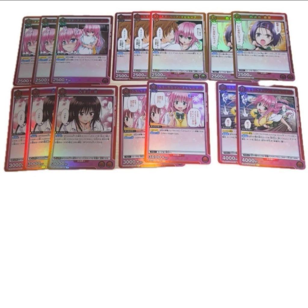 Б/у Union Arena ToLOVE Ru Параллельные 3 шт. SR 14 шт. R 31 шт. AP 9 шт. Другие C.U оптовая продажа