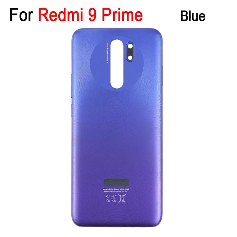 Запасные части OEM Пластиковая задняя крышка аккумулятора для телефона Xiaomi Redmi 9 / Redmi 9 Prime Задняя крышка Ремонт Запасная часть