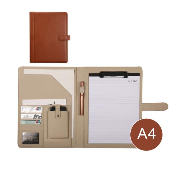 Многофункциональная папка для документов формата А4 с буфером обмена и карманом для калькулятора, держателем для карт, портфолио с зажимом для документов для делового офиса