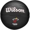 Wilson Баскетбольный мяч Team Tribute Miami Heat Mini, черный, унисекс