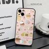 Милый мультяшный Sumikko Gurashi Для iPhone 13,17,11,12,16,14,15,Plus,Pro Max Мягкий силиконовый черный чехол для телефона