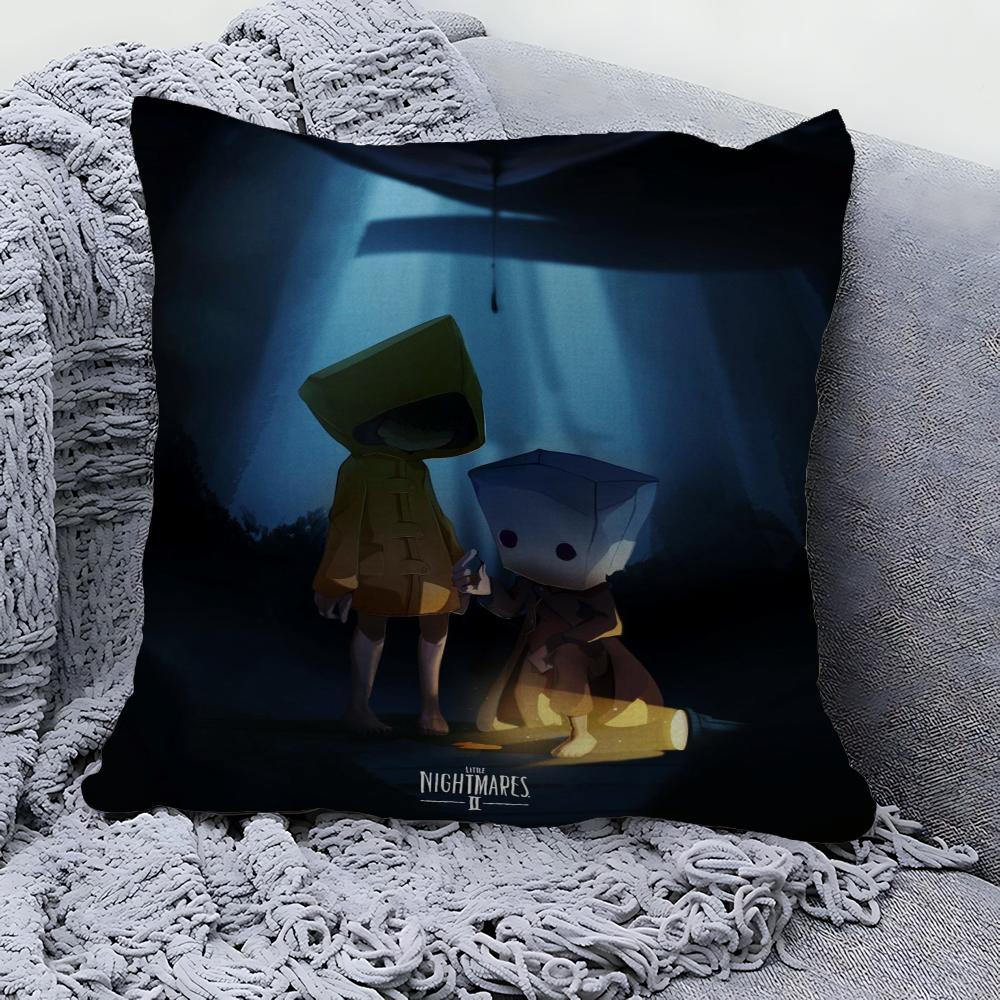 Little Nightmares Подушка Подарок Домашний Офис Украшение Спальня Диван Автомобиль Чехол для Подушки 45x45