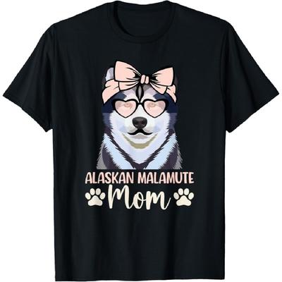Футболка "Мама аляскинского маламута" / "Владелец аляскинского маламута"