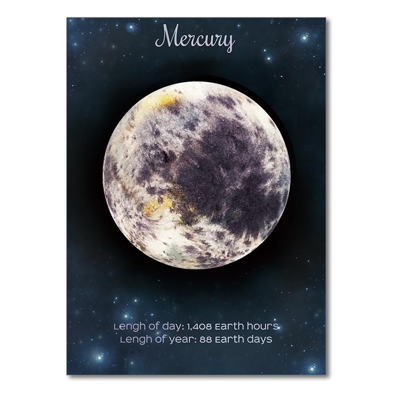 Детская комната Декор Космос Планета Искусство Печать Холст Картина Картины для Стены Украшения Настенные Картины Настенная Роспись