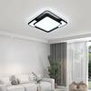 Современный светодиодный потолочный светильник для гостиной, спальни, столовой, кухни, дома, ресторана, квадратная люстра, светильники